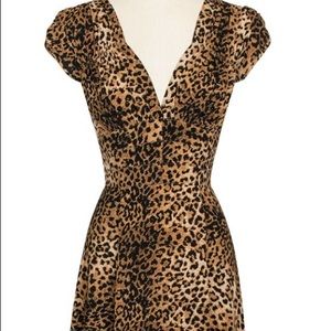 Leopard 40s Dress Trashy Diva CDC Sz 12